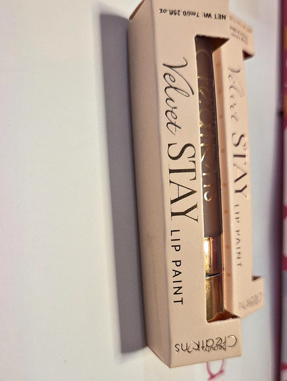 Beauty Creations Velvet STAY Lip Paint Color On The Edge NWT